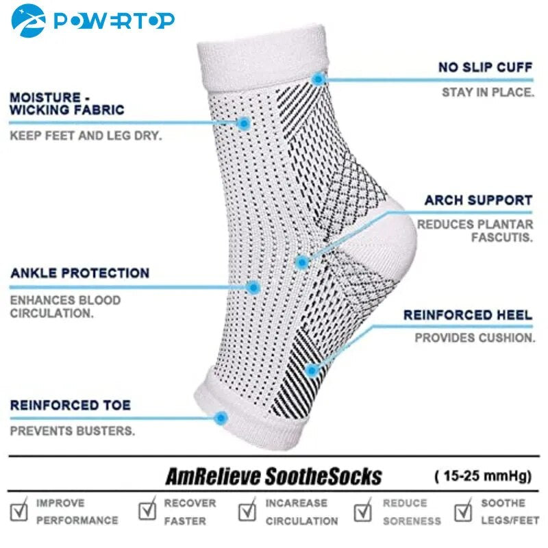 Chaussettes neuropathie pour femmes et hommes 