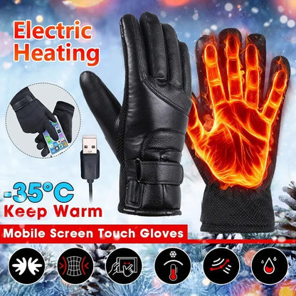 USB wiederaufladbare beheizte Winterhandschuhe 